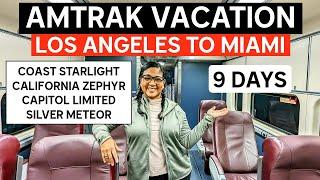 Amtrak Vacation Los Angeles To Miami  9 Days Across The USA