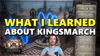 What you need to know about Kingsmarch - Settlers of Kalguur league mechanic - PoE #858