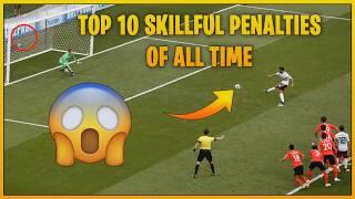 TOP 10 SKILLFUL PENALTIES OF ALL TIME - FOOTBALL GOALS & BEST SKILLS