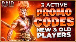 Your Last Chance TO GET Sun Wukong FOR FREE + All Active Promo Codes Raid: Shadow Legends