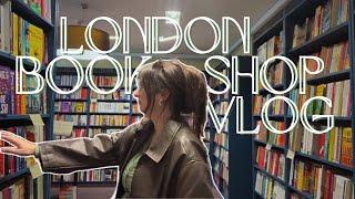 Spending hours in my favourite Waterstones // London Bookshop Vlog