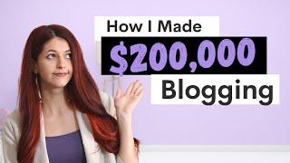 Detailed Blog Income Report - How I Made $200,000 With My Blogging Side Hustle