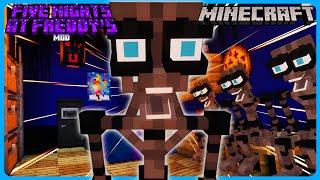 Minecraft FNAF | The FNAF Mod Survival | INTRODUCING The Employee Lounge! [Part 5]