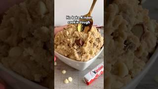 The Best Kinder Cookie Dough 