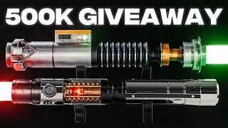 [CLOSED] 500k Lightsaber Giveaway! - Luke Skywalker & Starkiller