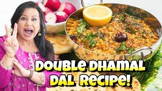 Hubby ka Favorite Meal! Thardkay Wali Dal & Homemade Fresh Naan Recipe in Urdu Hindi - RKK