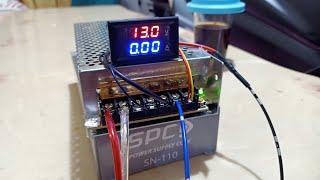 REVIEW CARA PASANG INDIKATOR DUAL VOLTMETER & AMPERE METER DIGITAL PADA POWER SUPPLY 10A SPC SN-110