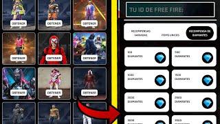 EL MEJOR GENERADOR de DIAMANTES GRATIS en FREEFIRE 2023 RECLAMA +5000 por DÍA ¿REAL O FAKE?