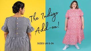 Create up to 60 variations with the Tilly and the Buttons 'Indigo Add-on' Sewing Pattern! 