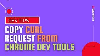 Copy Curl Request From Chrome Dev Tools #ShortVideo #Shorts