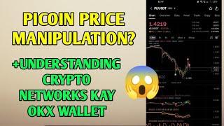 Picoin price manipulation? +Understanding Crypto networks kay OKX WALLET