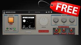 【New Free VST!】Best Creative LoFi Delay VST Plugin in 2024? Moon Echo by AudioThing