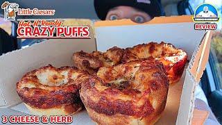 Little Caesars® 3 Cheese & Herb Crazy Puffs Review! | theendorsement