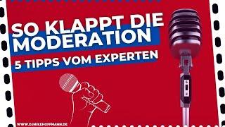 Moderieren lernen als DJ  5 Moderation Tipps