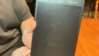 FreeFelt LCD Writing Tablet Review