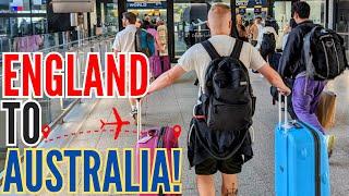 We've come back to Australia! Singapore Airlines - London to Perth | Vlog |