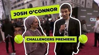 JOSH O'CONNOR HAS A SCRAPBOOK OF HIS ROLES! - CHALLENGERS PREMIERE | ZAINAB JIWA