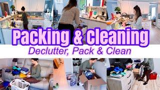 ULTIMATE CLEANING MOTIVATION | TIME TO PACK  MASSIVE CLEAN WITH ME | DECLUTTER, ORGANIZE + LAUNDRY