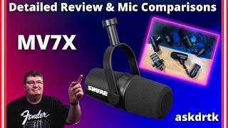 Shure MV7X - Detailed Review & Mic Comparisons + Unboxing