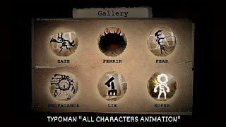 TYPOMAN (All Characters Animation)