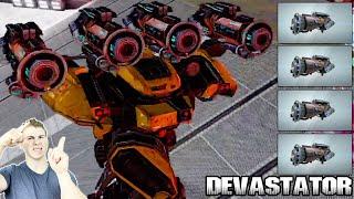 The SUPER SONIC Behemoth 'DEVASTATOR' Blasting | The Most Powerful Robot Build Ever Created | WR