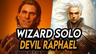 Baldur's Gate 3: Evoker Wizard solo one shot Raphael | Tactician Mode