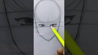 طريقة رسم الوجة🫶/Face drawing method🫶