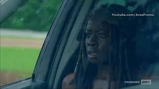 The Walking Dead 8x06 "Michonne & Rosita Listen to some sounds" Season 8 Episode 6 HD