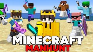 Minecraft Speedrunner VS 3Hunters(Manhunt)