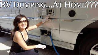 RV Dumping At Home/Airstream Interstate 19/Class B RV/Campervan   4K