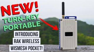 WisMeshPocket - The New Ready to go Meshtastic Portable from RAK Wireless!