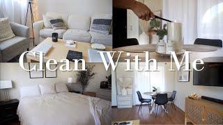 RELAXING Clean My Apartment With Me | Small House Clean With Me | Cleaning Motivation