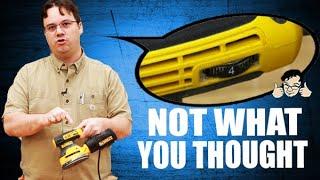 What's that little dial on your sander for?