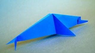 Origami Dolphin Instructions: www.Origami-Fun.com