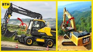 Amazing Dangerous Powerful Excavator Destroy Car - Biggest Heavy Equipment Machines Working