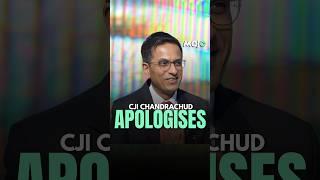 CJI Chandrachud Corrects Himself!