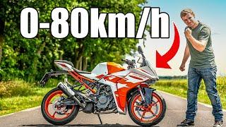 125CCM MOTORRÄDER 2024 ALLE GPS MESSUNGEN! + TOPSPEED