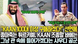 KAAN 100대 도입 소식에 열받은 사우디 공군 폭동 무조건 KF-21 아니면 안 타겠다 선언