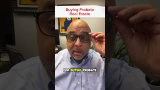 The process for buying probate real estate #shorts