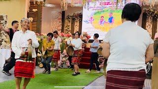 LADIES PLAYING THE GONGS AT WEDDING | Indigenous Music and Dance