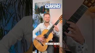 Csárdás by Vittorio Monti, arranged for guitar solo by Dimitri Lavrentiev #guitar #Csárdás #monti
