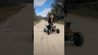 Trump vs Biden ATV Donut  CanAm DS450 XMX