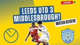 LEEDS UTD 3-1 MIDDLESBROUGH - LEEDS INTO 1ST - DAN JAMES EPIC PERFORMANCE