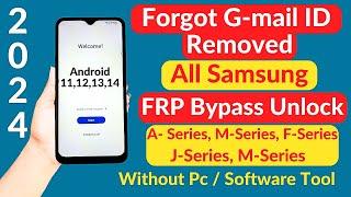 Finally New MethodAll Samsung FRP Bypass/Unlock 2024 All Android 12/13 | Google Account Remove 2024