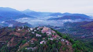 Thrangu Tashi Yangtse Monastery • Namo Buddha • Aerial View • 4K • May 2 • 2023