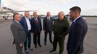 "Всё нормально?" // Лукашенко прилетел в Россию! | ВИДЕО