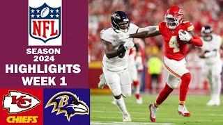 Chiefs vs Ravens Sep 05, 2024 Highlights [TODAY] Hall of Fame Game | FL Preseason