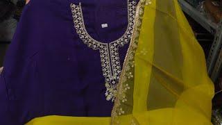 COD(25.07.24)आज हैं special purple color के party wear fancy suitsORDER NO 7027954164 #ganga#yt