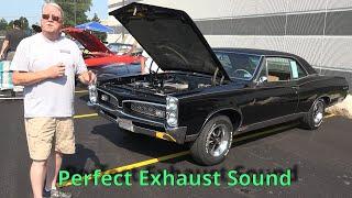 1967 Pontiac GTO  - Owner Restored   - How Did He Do? Great Exhaust Sound - Hot Rod Power Tours