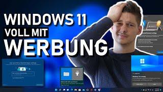 Microsoft zerstört Windows 11 mit Werbung